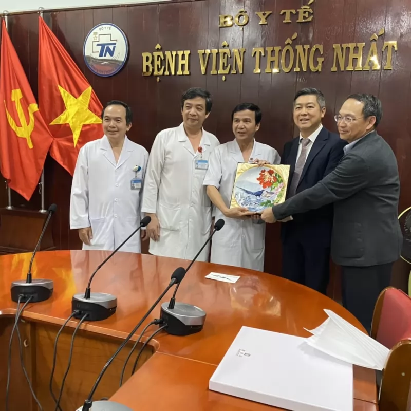 Chính sách Tân Hướng Nam, Đoàn Bộ y tế Đài Loan đến tham quan mô hình quản lý chất lượng của Bệnh viện Việt Nam