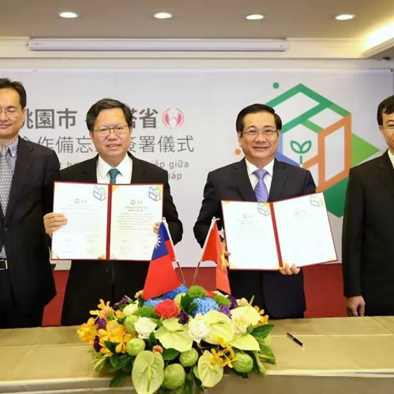 Thành phố Đào Viên ký Bản ghi nhớ hợp tác nông nghiệp với tỉnh Đồng Tháp
