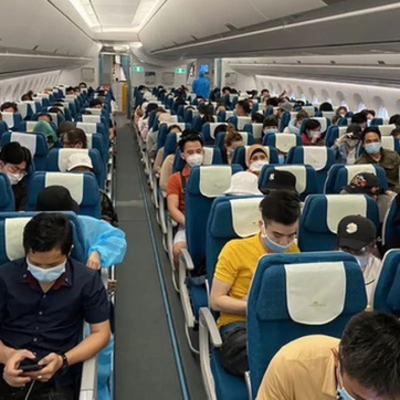 21 chuyến bay đưa công dân Việt Nam về nước