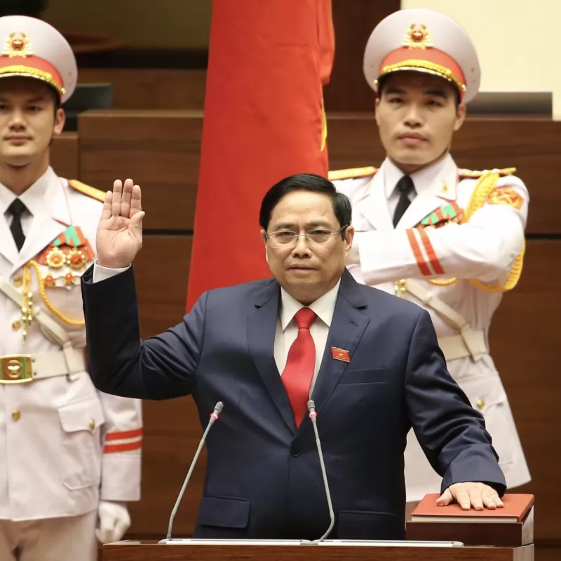 Đồng chí Phạm Minh Chính giữ chức vụ Thủ tướng Chính phủ