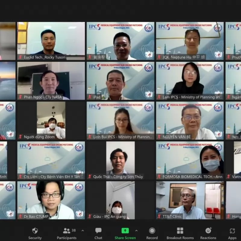 TỌA ĐÀM KẾT NỐI B2B TRANG THIẾT BỊ Y KHOA TẠI THỊ TRƯỜNG VIỆT NAM