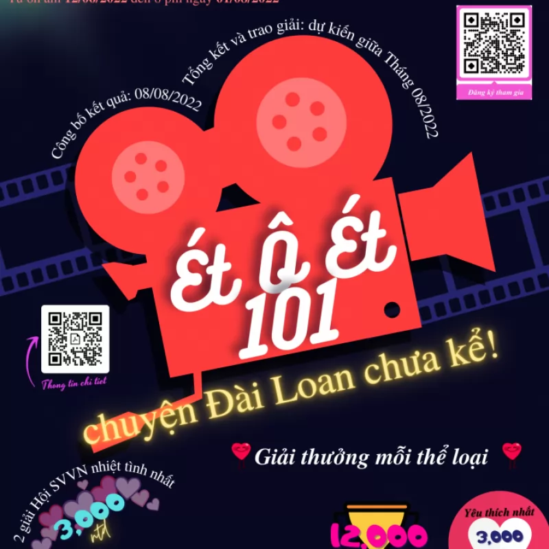 Phát động cuộc thi “Ét Ô Ét, 101 chuyện Đài Loan chưa kể!”